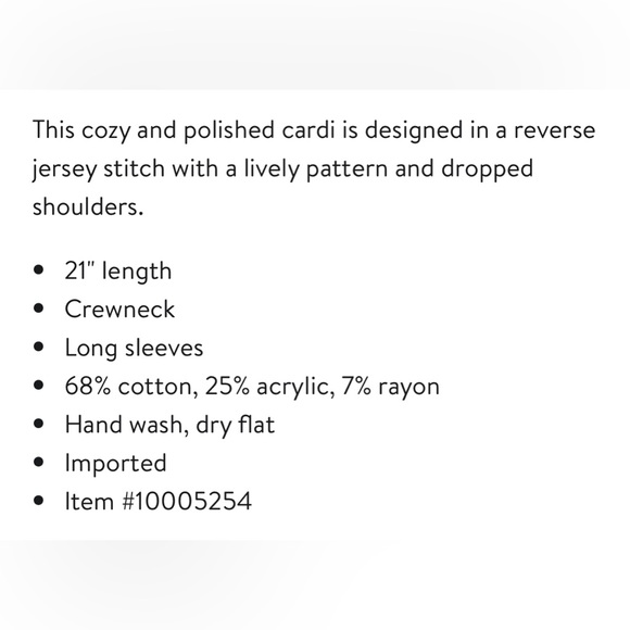 NIC+ZOE button cardigan sweater size M - Picture 3 of 6